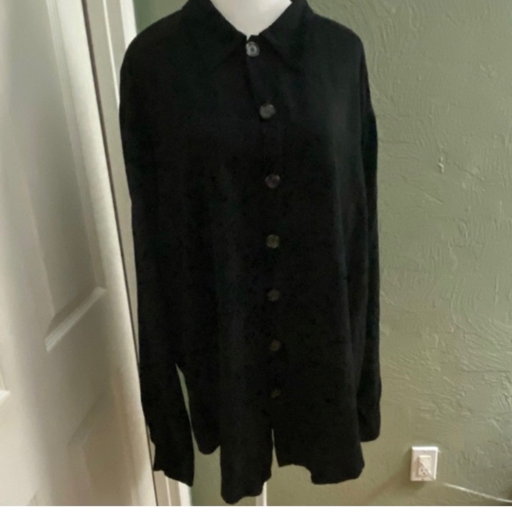 Vintage CP SHADES jacquard tunic top - Picture 6 of 11